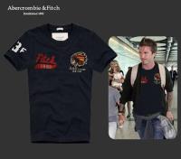 heren abercrombie and fitch korte tees 1892 chief head donkere marineblauw rood Wholesale Store pqjhu264